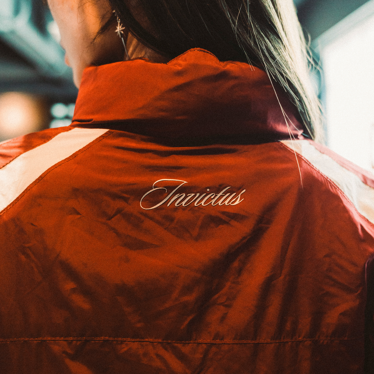 TRACK JACKET - WINE RED