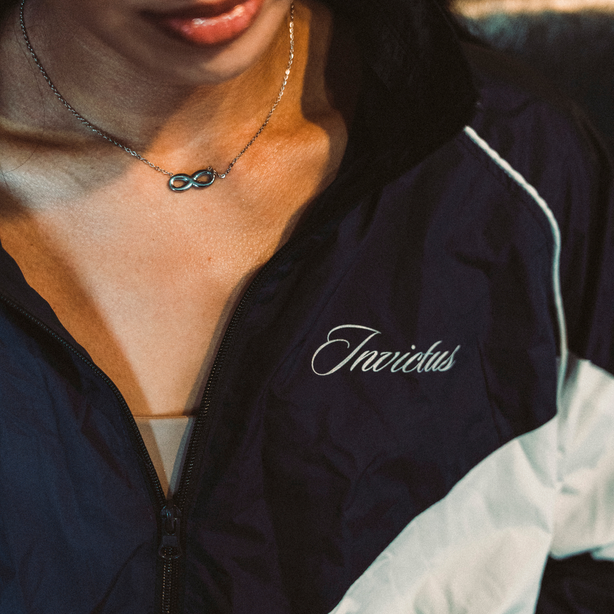 TRACK JACKET - NAVY BLUE